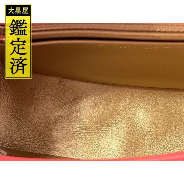 CHANEL(シャネル)のシャネル　ミニマトラッセ  ピンク/燻しゴールド金具 ラムスキン【472】KS レディースのバッグ(ショルダーバッグ)の商品写真