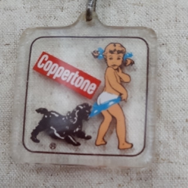 Coppertone(コパトーン)のレトロ コパトーン キーホルダー レディースのファッション小物(キーホルダー)の商品写真