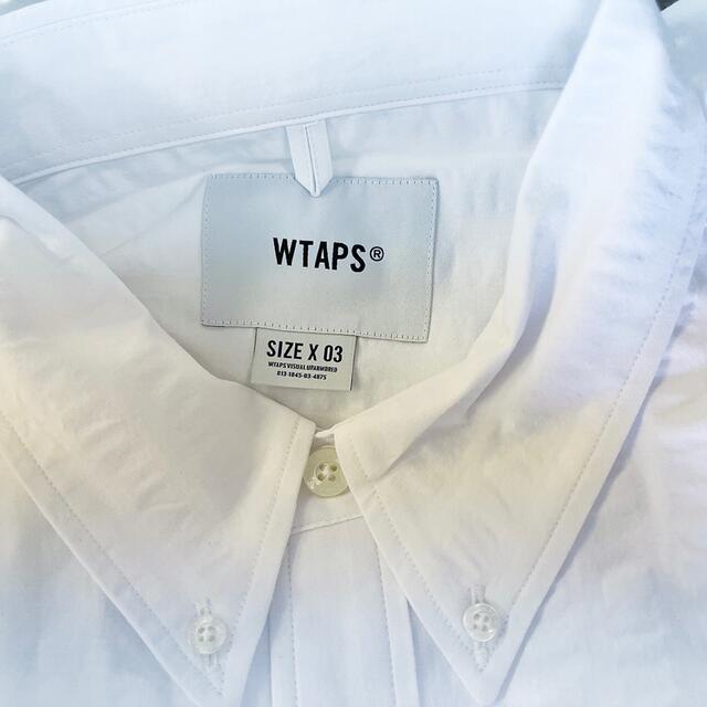 新品人気 WTAPS ボタンダウン L 03 ダブルタップス クールマックス