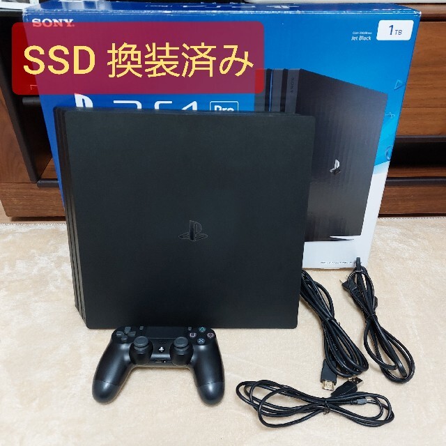 低価豊富な PlayStation:registered:4 Pro ジェット?ブラック SSD 500GB ゲームソフト/ゲーム機本体