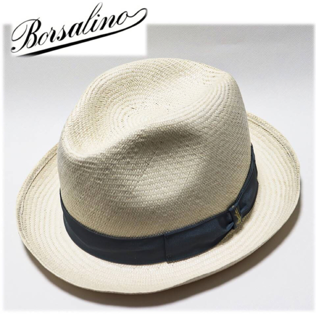 Borsalino - 《ボルサリーノ》新品 イタリア製 天然草 パナマハット
