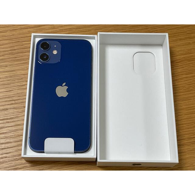 iPhone(アイフォーン)のiPhone 12 mini 64GB ブルー SIMフリー 一括購入品 スマホ/家電/カメラのスマートフォン/携帯電話(スマートフォン本体)の商品写真