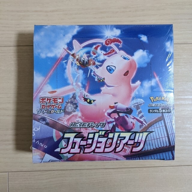 【新品未開封】フュージョンアーツ 1BOX シュリンク付 ポケモンカード