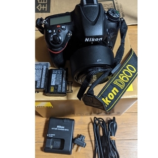 Nikon D600 レンズセット　AF-S NIKKOR 50mm F1.8G