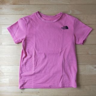 ザノースフェイス(THE NORTH FACE)の☆【希少品】THE NORTH FACE Tシャツ ピンク 130㌢☆(Tシャツ/カットソー)