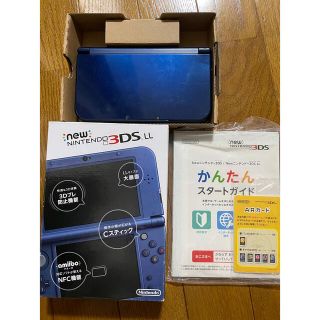 動作確認済】Newニンテンドー3DS LL メタリックブルー 本体の通販 by