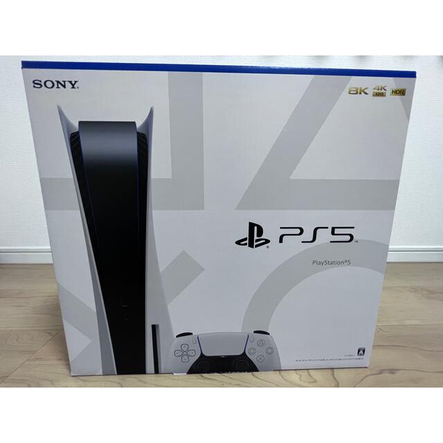 SONY(ソニー)のps5本体 新品(開封義務有りの為店頭開封) エンタメ/ホビーのゲームソフト/ゲーム機本体(家庭用ゲーム機本体)の商品写真