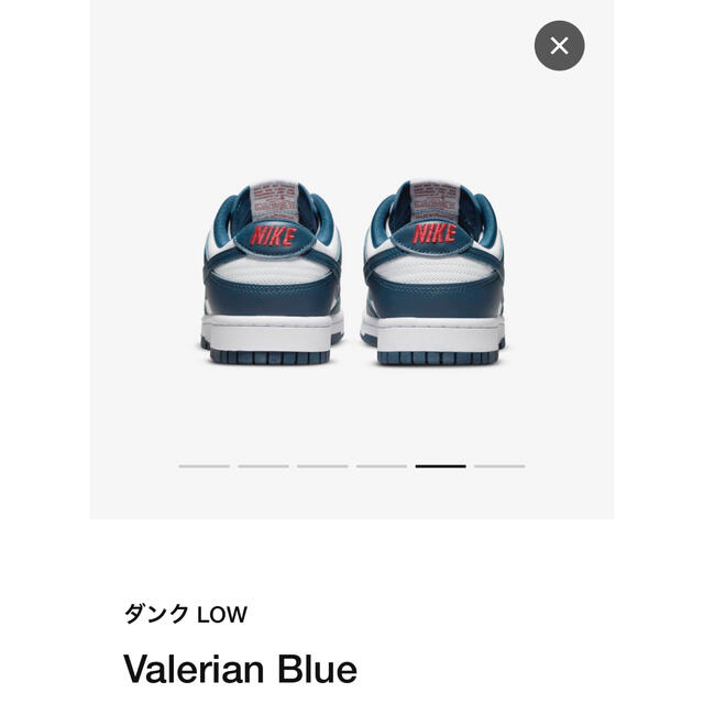 NIKE(ナイキ)のNike Dunk Low "Valerian Blue" 28.5cm メンズの靴/シューズ(スニーカー)の商品写真
