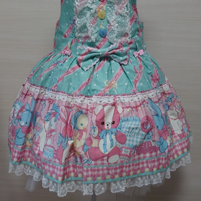 ト送料込 MELODY TOYS ジャンパースカート&カチューシャ 2点set