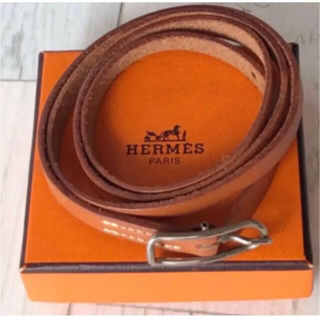 HERMES エルメス アピチョーカー カーフ ブレスレット ユニセックス