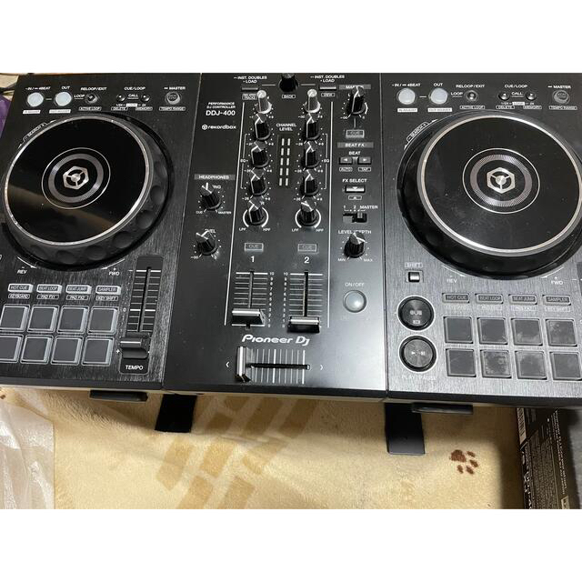 Pioneer(パイオニア)のDDJ-400 + PCスタンド セット 楽器のDJ機器(DJコントローラー)の商品写真