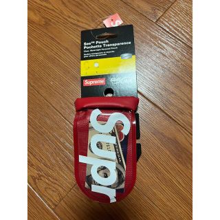 シュプリーム(Supreme)のsupreme See Pouch Small Red(コインケース/小銭入れ)