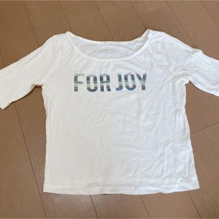 GU Tシャツ ホワイト ロゴ(Tシャツ(半袖/袖なし))