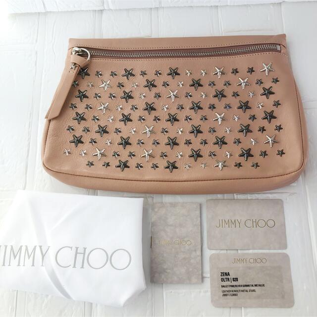 JIMMY CHOO(ジミーチュウ)の☆smiley smiley 様専用☆ジミーチュウ ゼナ  クラッチバッグ  レディースのバッグ(クラッチバッグ)の商品写真