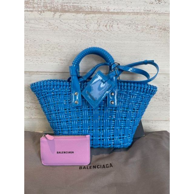 期間限定お値下げ!!新品!!バレンシアガ ビストロ XS ブルー - www