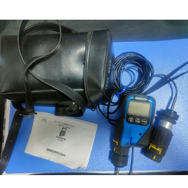 理研計器 OX-08 ブザー付 投込式ポータブル酸素測定器ポータブル酸素モニター RIKEN
