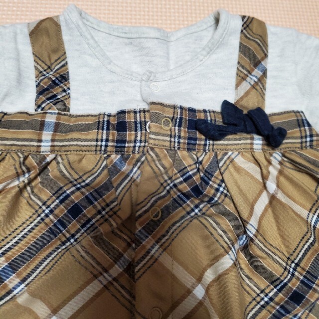KISETTE ロンパース キッズ/ベビー/マタニティのベビー服(~85cm)(カバーオール)の商品写真