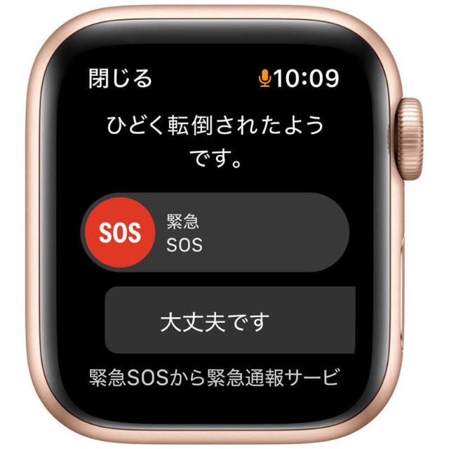 Apple Watch(アップルウォッチ)のApple Watch SE GPSモデル 40mm ゴールド MKQ03J/A スマホ/家電/カメラのスマートフォン/携帯電話(その他)の商品写真