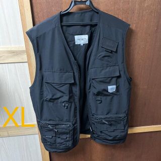 カーハート(carhartt)のカーハート carhartt フィッシュベスト black ブラック XL(ベスト)