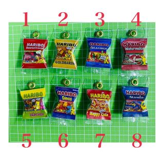 109ハリボーパッケージ　お菓子チャーム(各種パーツ)