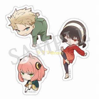 ステッカー 3枚セット wit studio スパイファミリー ロイド アーニャ(その他)