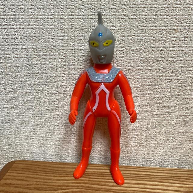 ウルトラセブン　当時物ソフビ　ブルマァク製　昭和レトロ　ミドルサイズ