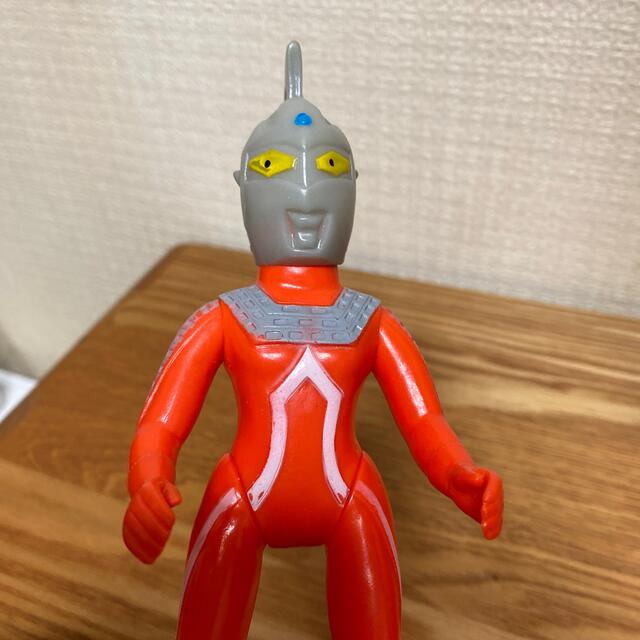 ウルトラセブン　当時物ソフビ　ブルマァク製　昭和レトロ　ミドルサイズ