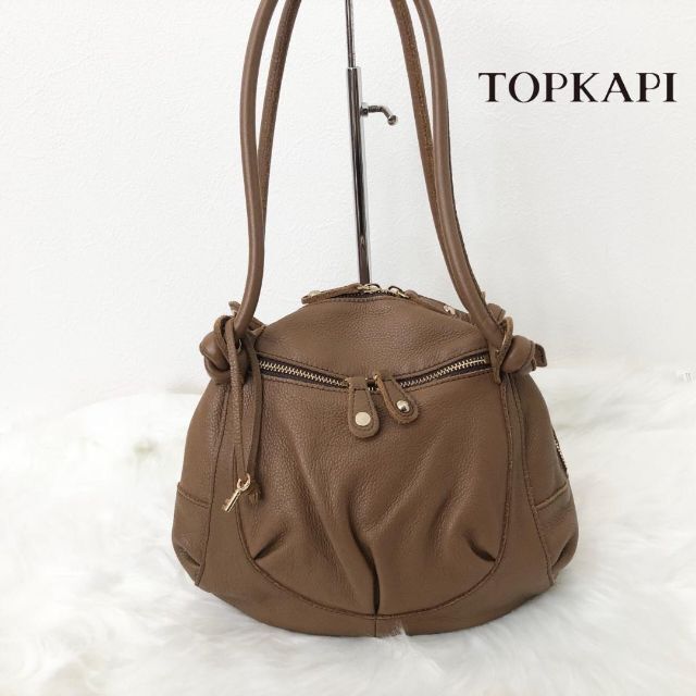 TOPKAPI(トプカピ)のTOPKAPI TREASURE トプカピ レザー ショルダーバッグ レディースのバッグ(ショルダーバッグ)の商品写真