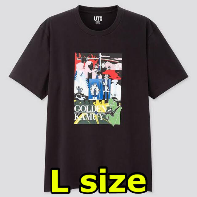 UNIQLO(ユニクロ)のユニクロ　ゴールデンカムイ Tシャツ Lサイズ メンズのトップス(シャツ)の商品写真