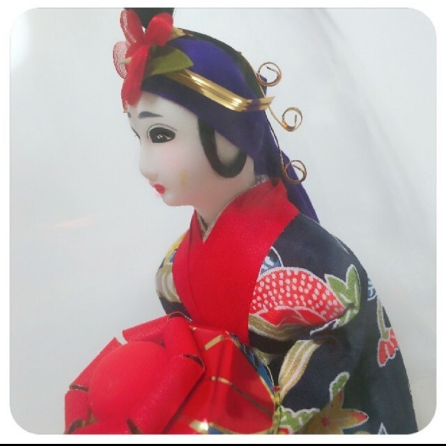琉球人形 沖縄 美人 エンタメ/ホビーの美術品/アンティーク(その他)の商品写真