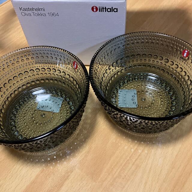 iittala(イッタラ)の最終価格4419円　イッタラ　kastehelmi 2枚組 インテリア/住まい/日用品のキッチン/食器(食器)の商品写真