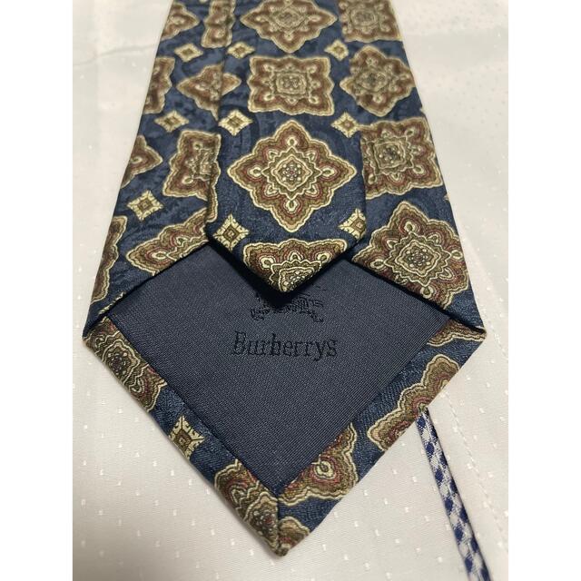 BURBERRY(バーバリー)のバーバリー　ネクタイ【美品】小紋柄　日本製 メンズのファッション小物(ネクタイ)の商品写真