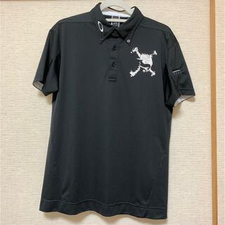 Oakley - OAKLEY オークリー　ゴルフウェア　ポロシャツ　黒　Lサイズ