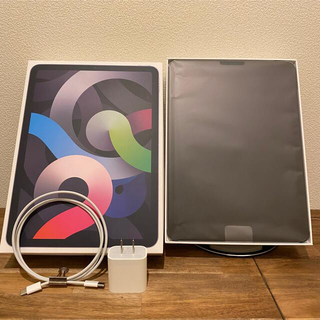 アップル(Apple)の【超美品】iPad Air4 WiFiモデル 64GB スペースグレー(タブレット)