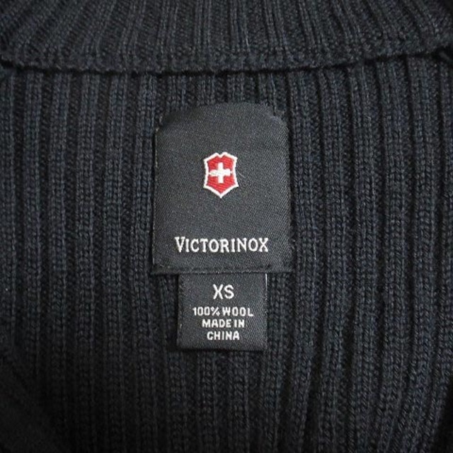 VICTORINOX(ビクトリノックス)のビクトリノックス VICTORINOX リブニット ハーフジップ セーター 長袖 メンズのトップス(ニット/セーター)の商品写真