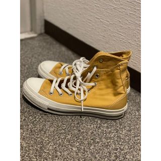 コンバース(CONVERSE)のコンバース　オールスター　イエロー　23.5 ハイカット(スニーカー)