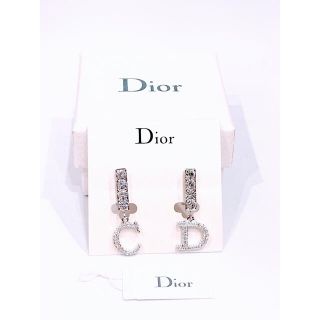 クリスチャンディオール(Christian Dior)の【未使用 Christian Dior】イヤリング ラインストーン(イヤリング)