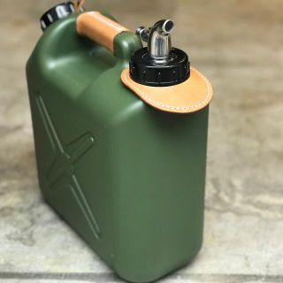 【完成品】カスタムウォータータンク5L／カーキ&キャメル(テーブル/チェア)