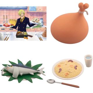 ワンピ飯 フィギュアコレクション　新品　送料込み　3点セット⭐︎(アニメ/ゲーム)