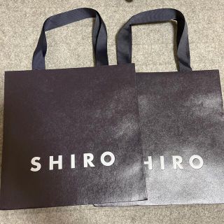 シロ(shiro)のshiroショッパー(ショップ袋)