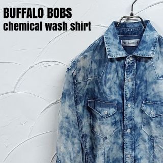 バッファローボブス(BUFFALO BOBS)のBUFFALO BOBS/バッファローボブズ ケミカルウォッシュ シャツ(シャツ)