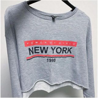 エイチアンドエム(H&M)のアメカジ風 NEW YORK トレーナー スエット(トレーナー/スウェット)