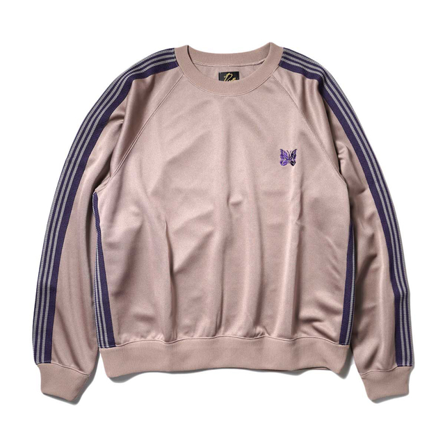 Needles(ニードルス)のNeedles Track Crew Neck Shirt Taupe メンズのトップス(ジャージ)の商品写真