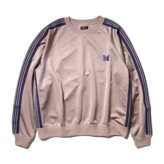 ニードルス(Needles)のNeedles Track Crew Neck Shirt Taupe(ジャージ)