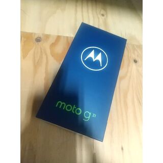 新品未使用Motorola moto g31 4GB/128GB ミネラルグレイ(スマートフォン本体)