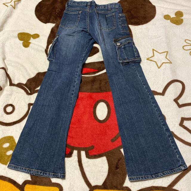 デニム ジーンズ パンツ キッズ/ベビー/マタニティのキッズ服女の子用(90cm~)(パンツ/スパッツ)の商品写真