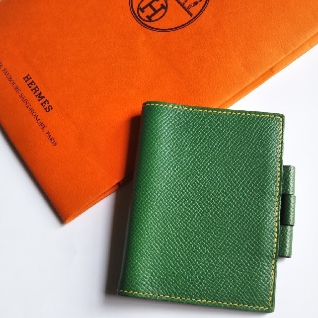 エルメス HERMES 手帳カバー レザー ブラウン ユニセックス 送料無料 e55724a