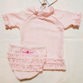 プチバトー(PETIT BATEAU)の【Ruffle Butts】ラッフルバッツ　スイムウェア　水着(水着)