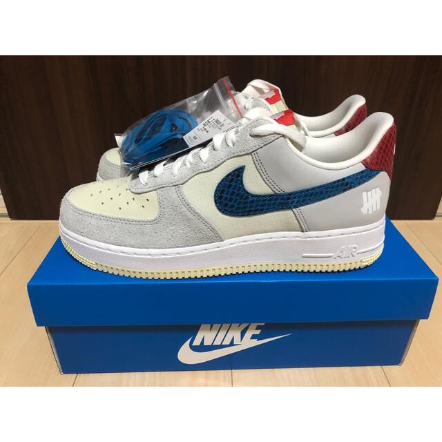 NIKE(ナイキ)のUNDEFEATED × Nike Air Force 1 Low"White" メンズの靴/シューズ(スニーカー)の商品写真