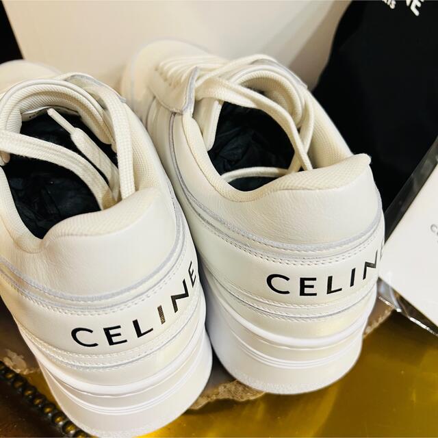 買収 【希少完売サイズ】CELINE ブロックスニーカー37 ウェッジアウト